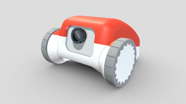 ESP32 WiFi Robot 3D Model