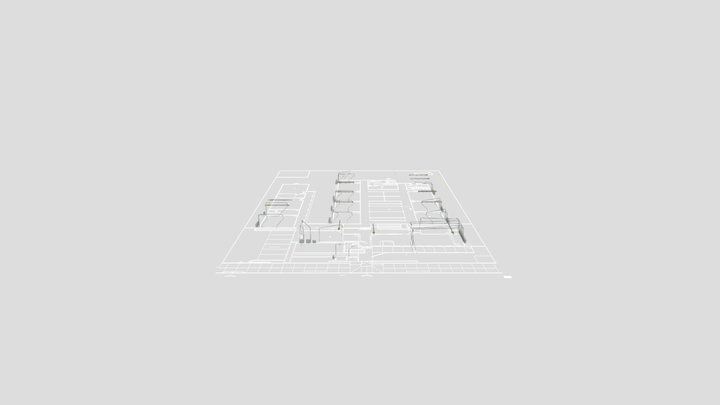 PROJETO DE CLIMATIZAÇÃO DA E. BORGES DA FONSECA 3D Model