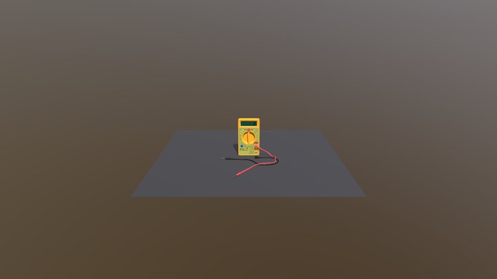 Multimetro_Anim 3D Model
