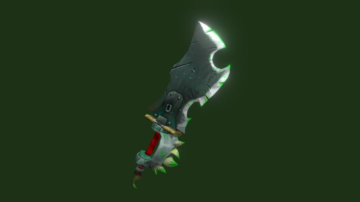 DAE WeaponCraft - Poison Blade 3D Model