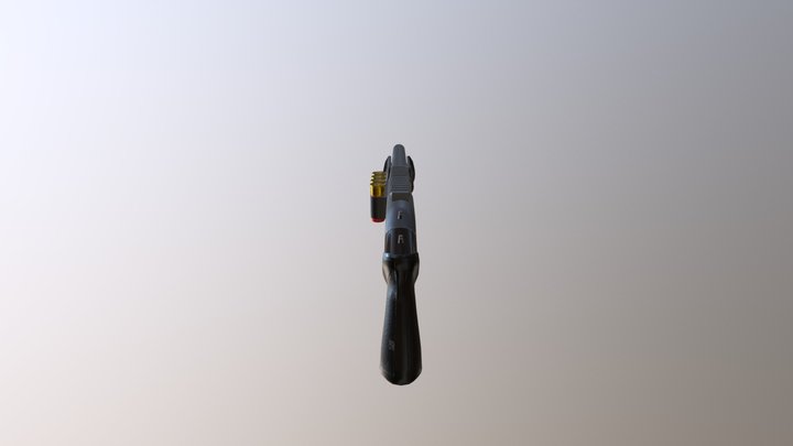Remington 870 MCS 3D Model