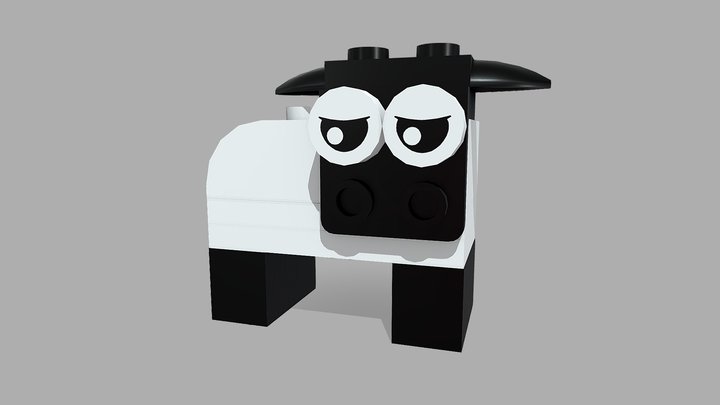 LEGO Sheep 3D Model
