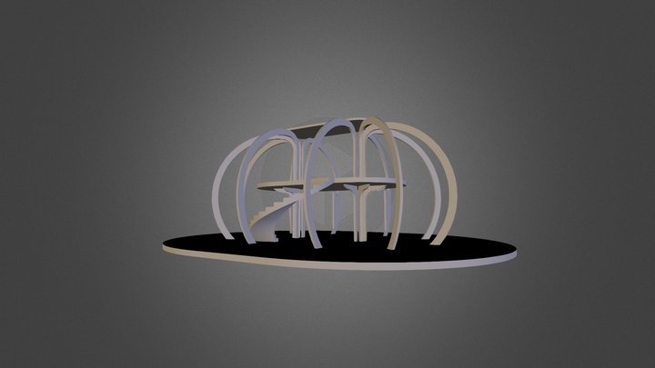 Structure Bulle 3D Model