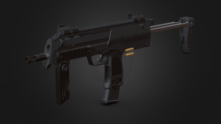 Mp7a1 3D models - Sketchfab