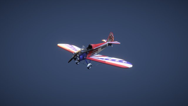 Flybaby with Rotax Engine 3D Model