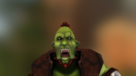 Ogre _Anim_Roar 3D Model