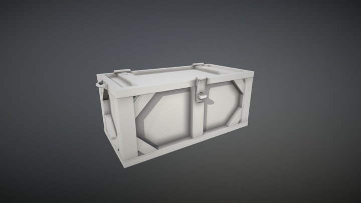 Waldrop_Custom_Crate 3D Model