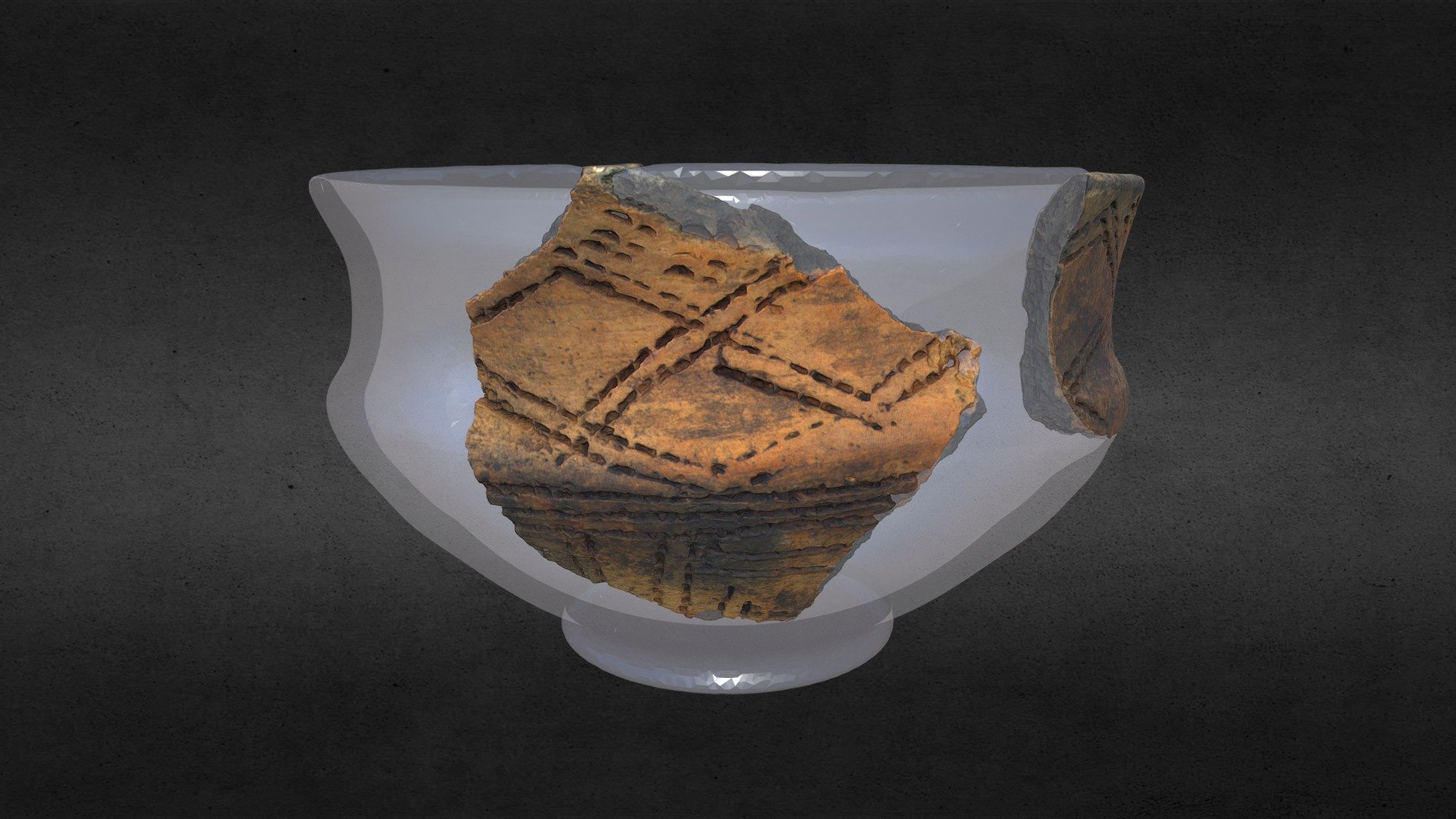 Ceramics of the Srubnaya culture (GS78) - 3D model by Archaeological ...