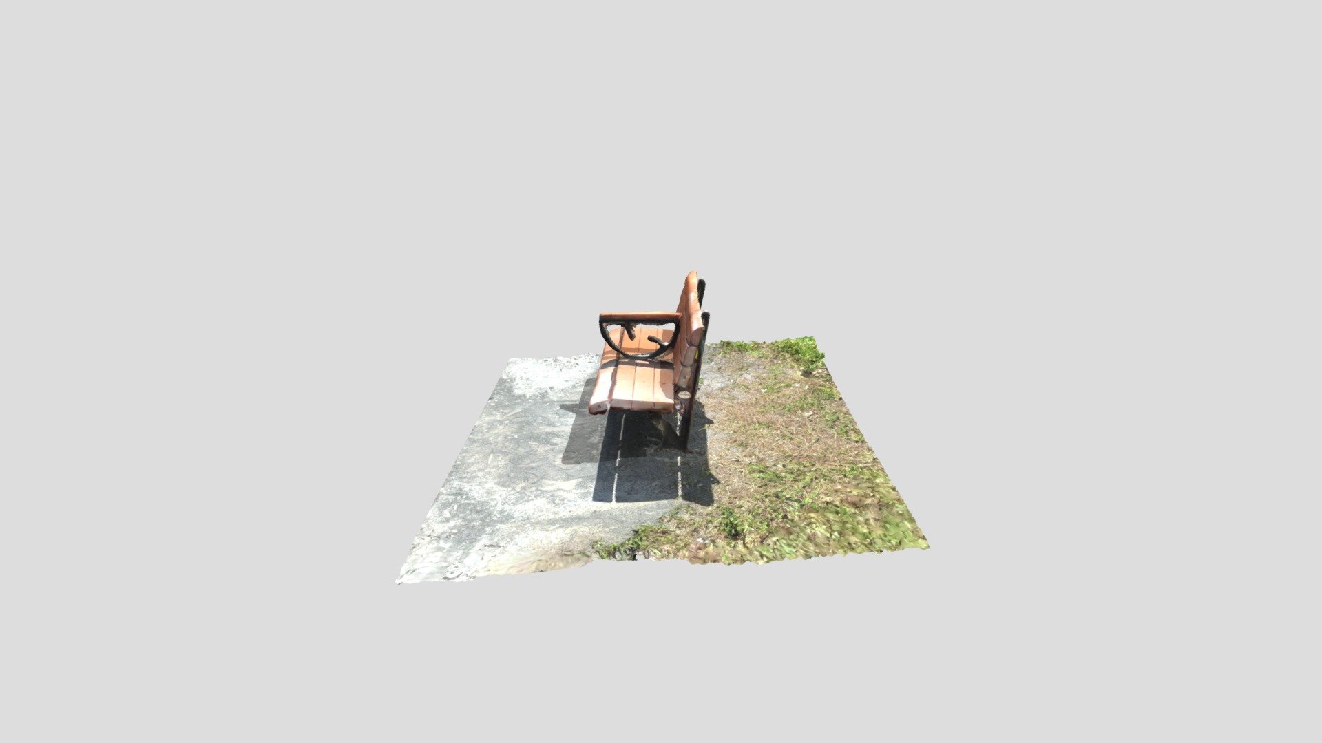 公園のベンチ