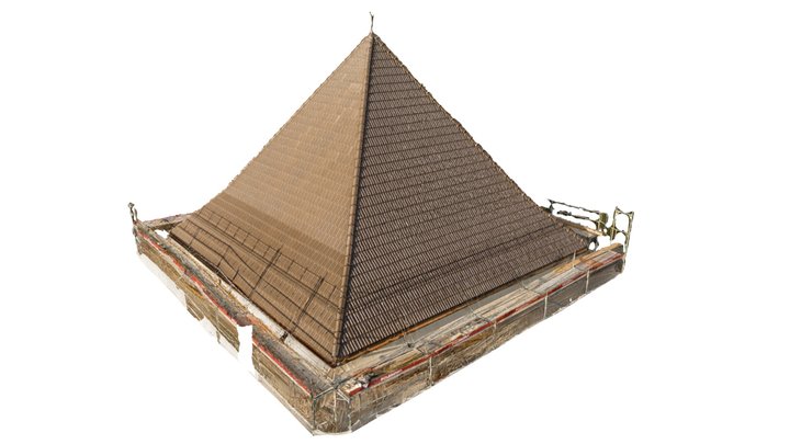 Construction Site Inspection - Roof 3D Model