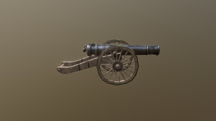 Cannon 3D Model