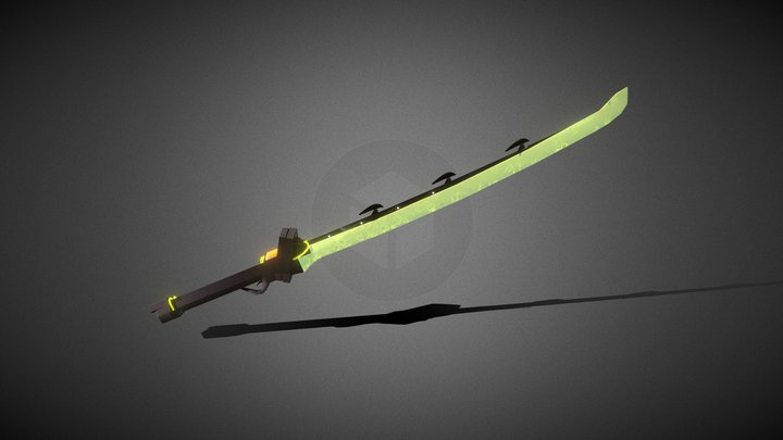 ScyFy Boosted Katana 3D Model