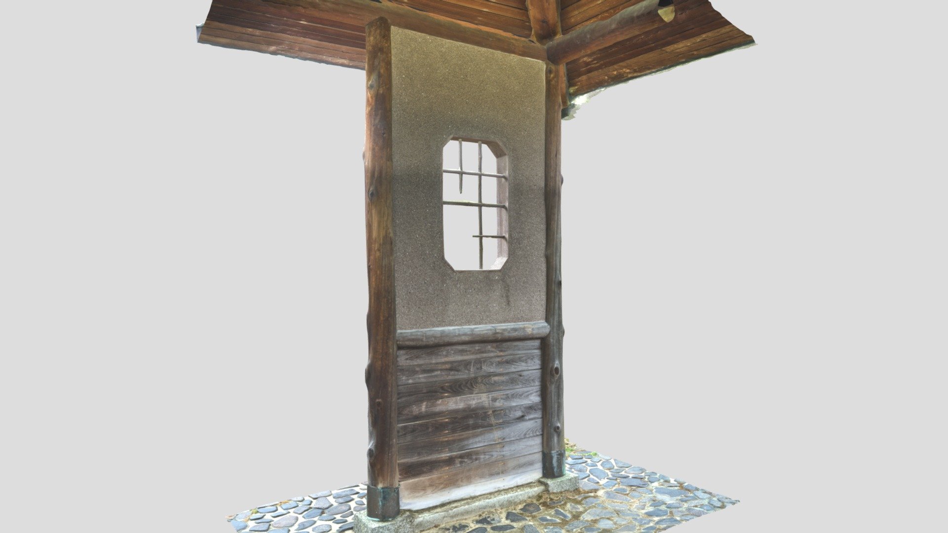 Azumaya Wall at Sorakuen, Kobe - 3D model by Teppei Utsunomiya(Skytone ...