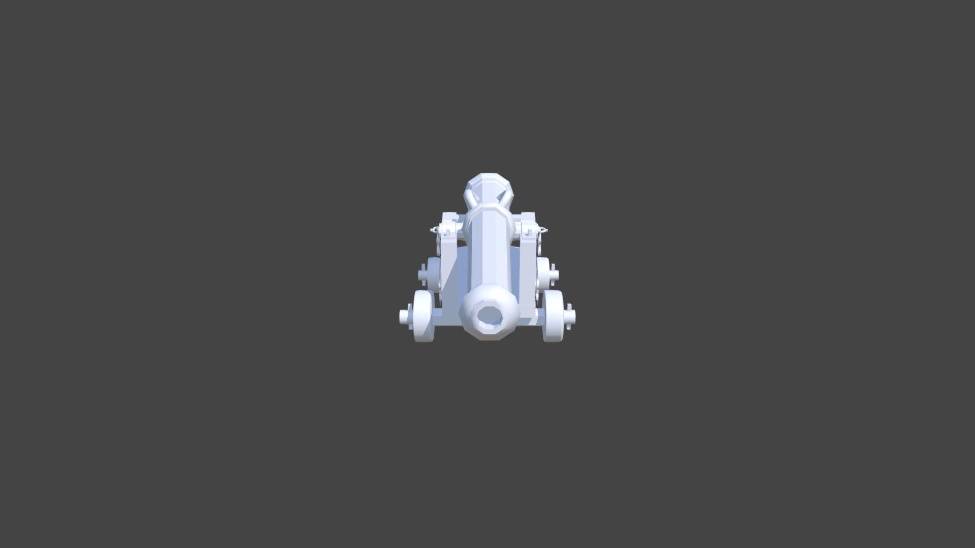 Maceira Julian Low Poly Cannon