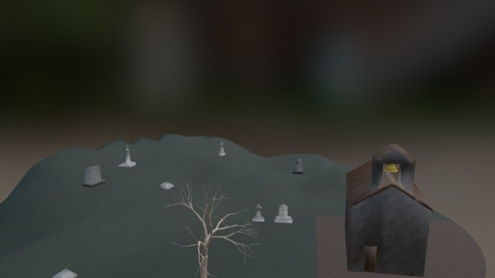 Cemetery 3D Model