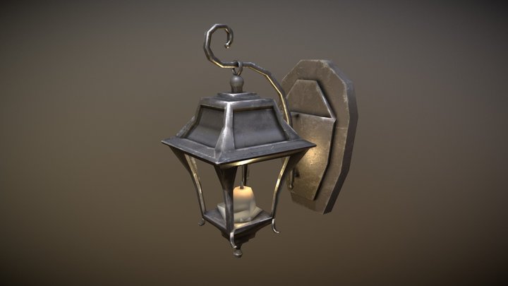 Hanging Lantern 3D Model