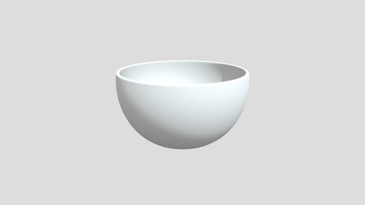 Ceramic Bowl 3D Model