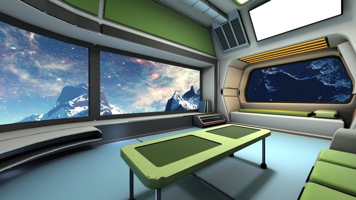 Room1107 3D Model