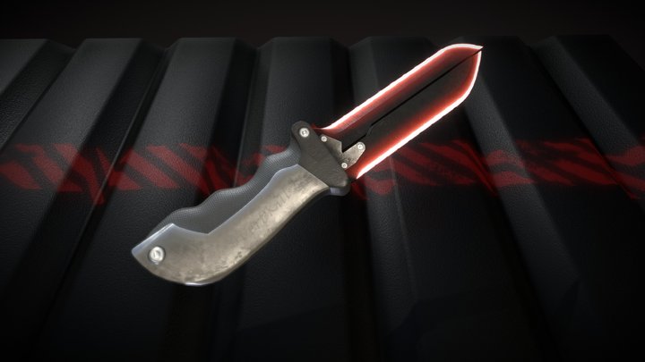 Knife 3D Model