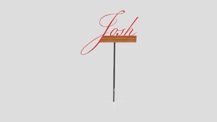 21703 - Deutsch Family Josh Cellars Pole Topper 3D Model