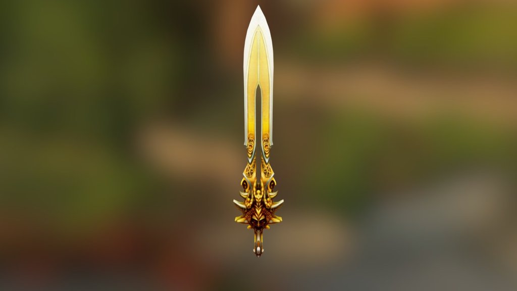 Blade of olympus 3D model