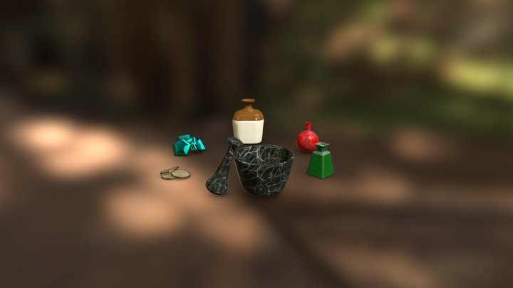 Survival Starter Asset Pack 3D Model