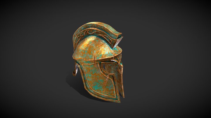 Casco Corintio 3D Model