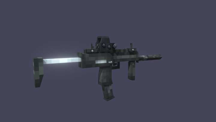 Mp7 3D Model