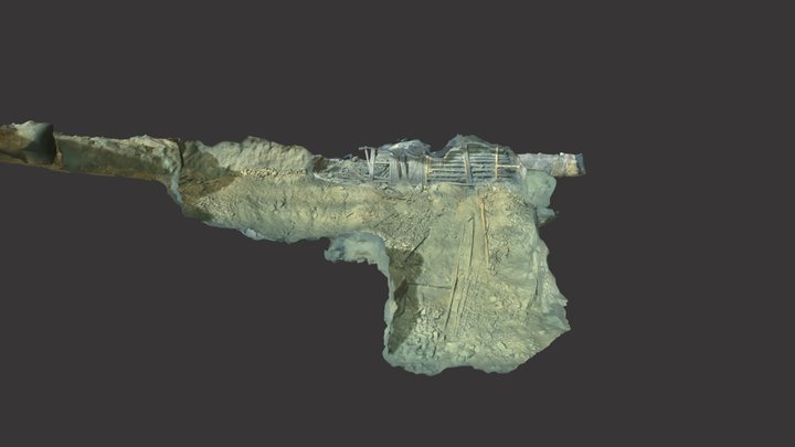 The First wagon in the A-Mine, Sweden 3D Model