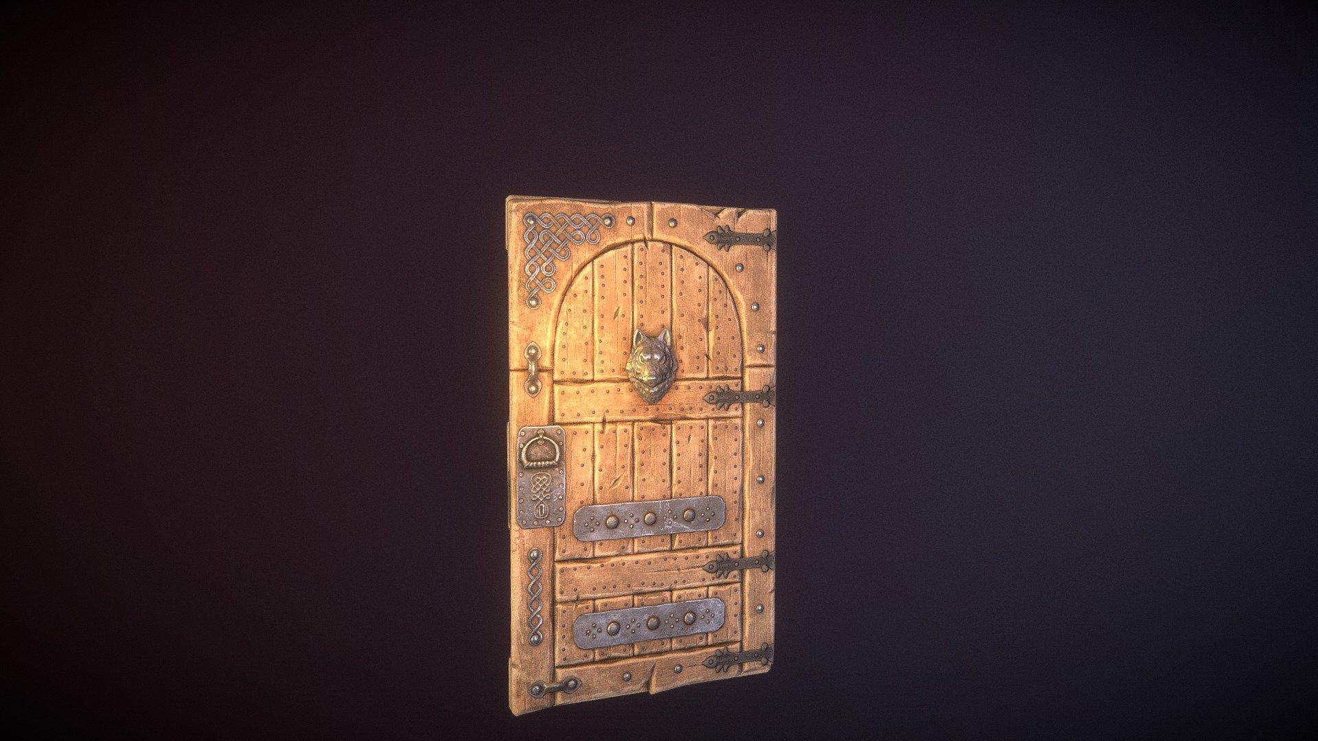 Wooden Door Skin - 3D model by Breydoak [131dfd5] - Sketchfab