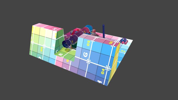 Cannon Environment 3D Model
