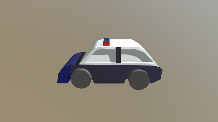 Polizia 3D Model