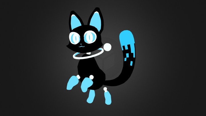Data Cat 3D Model