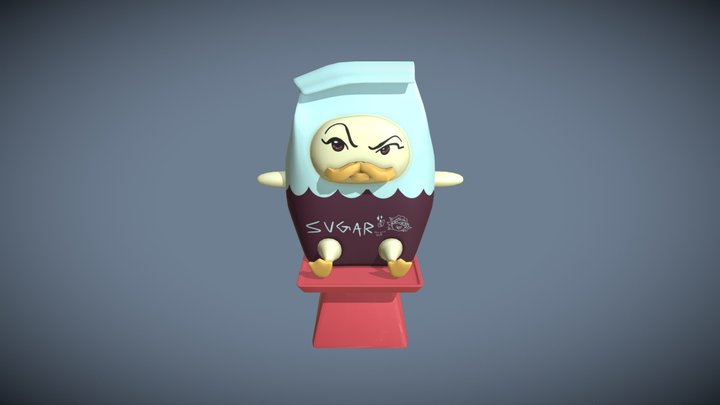 Sugar_ Duck_done 3D Model