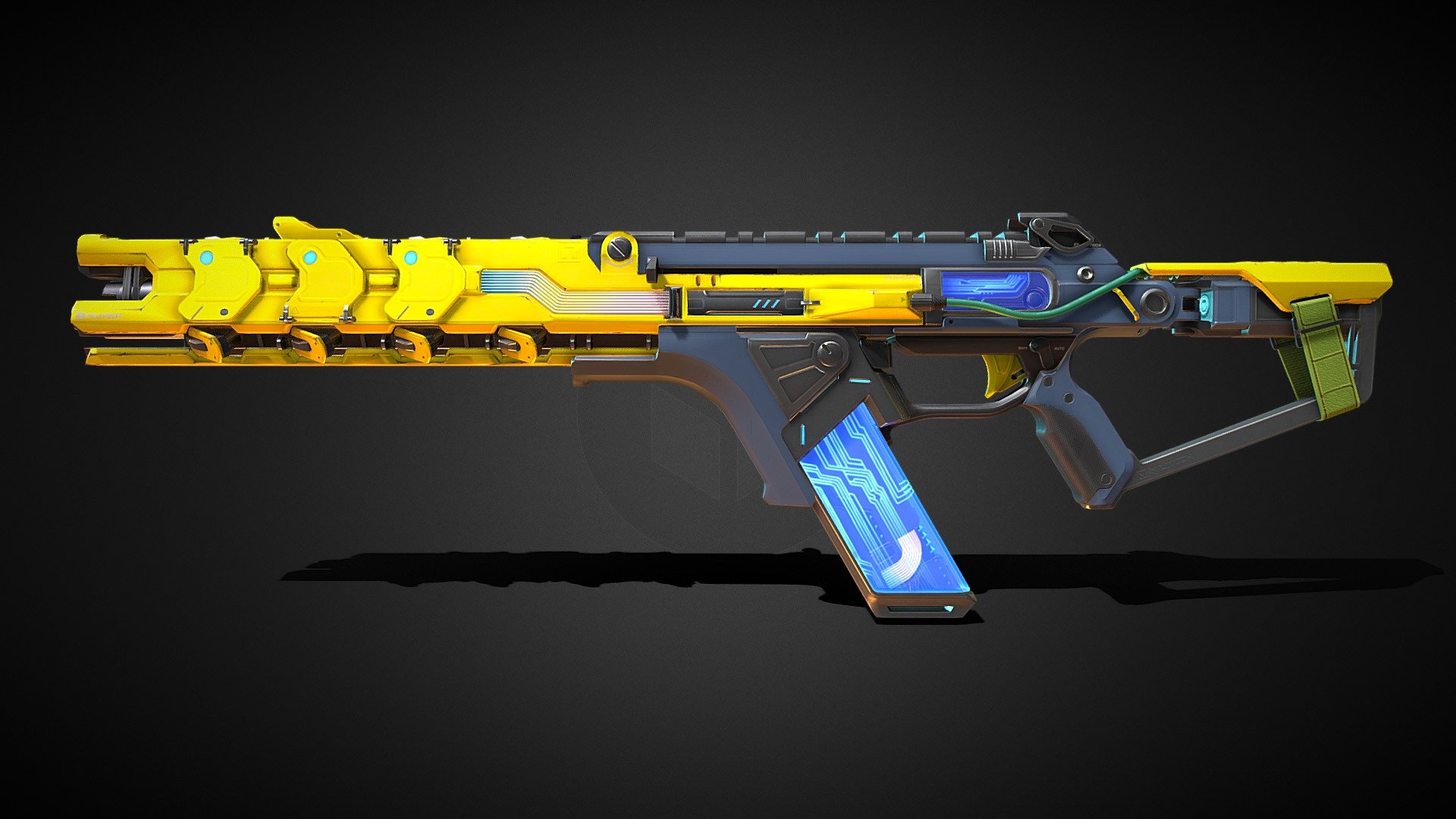 Apex Legends Carbine R301 Edgerunner's Resolve - Download Free 3D