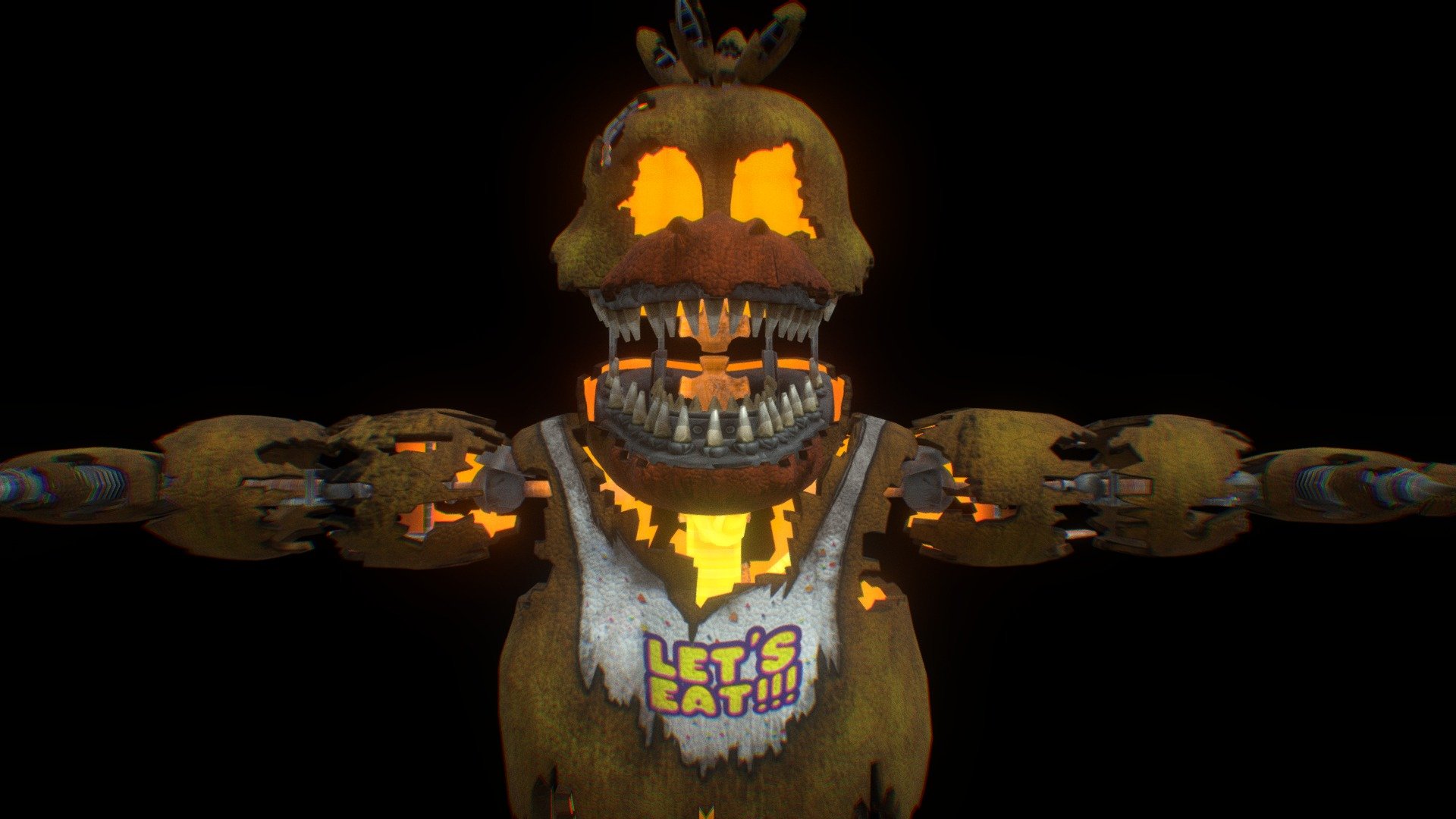 Jack-O-Chica | Curse of Dreadbear - Download Free 3D model by juztandy ...