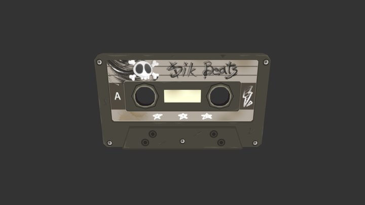 Cassette Tape #2 - Revisions 3D Model