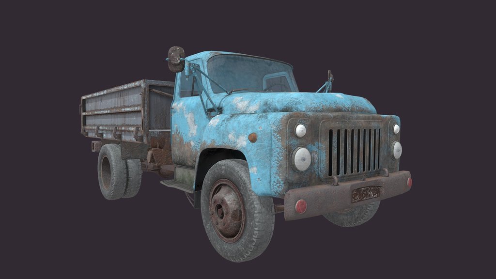 Gaz-52 truck, old version
