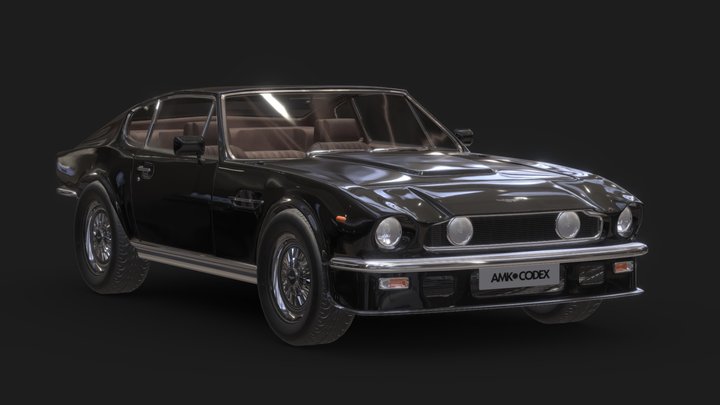 Aston Martin Vantage 1978 3D Model
