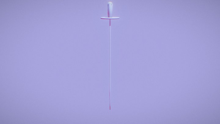 simple sword base 3D Model