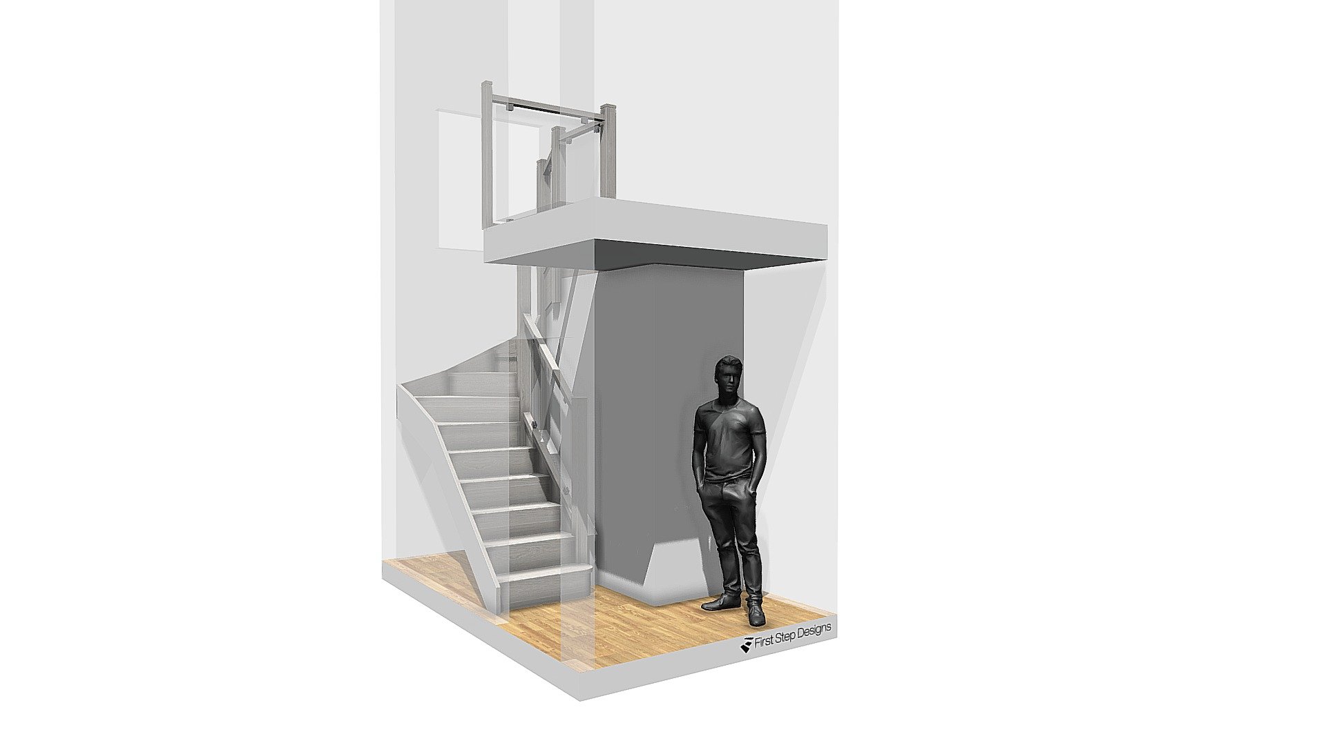 S Kingman Staircase Renovation