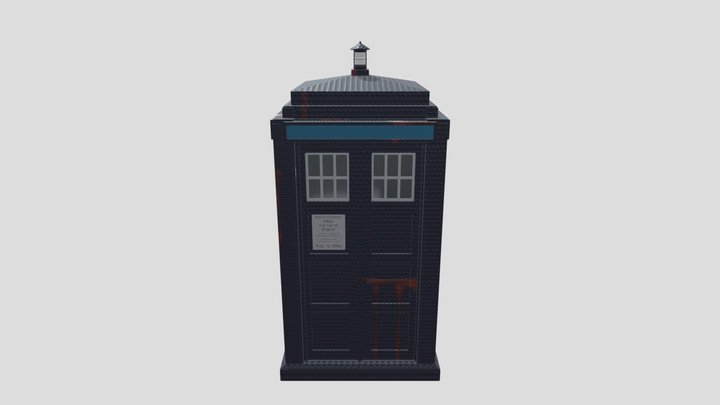 Tardis of Odd Nature 3D Model