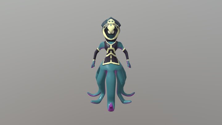 FantasyKraken 3D Model