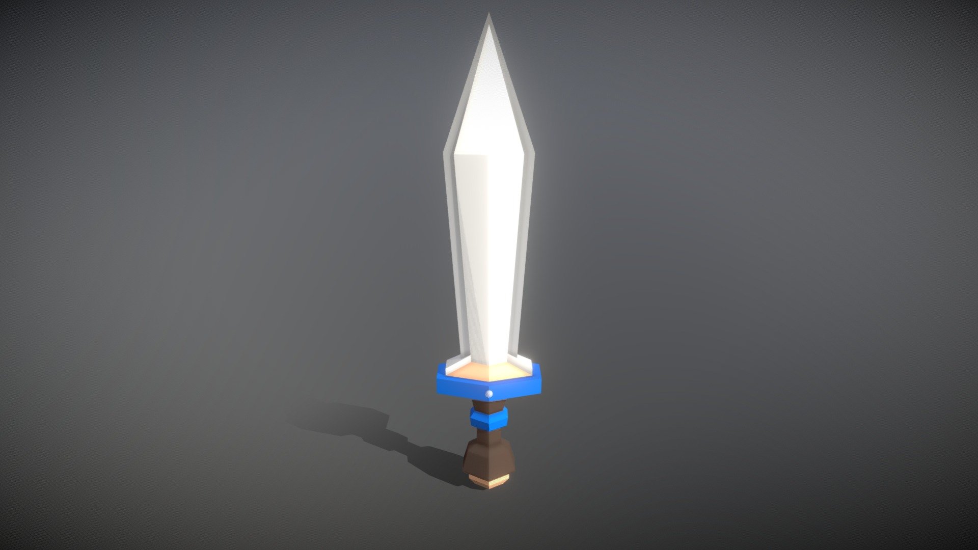 Simple Toy Sword - 3D model by manueloteroramos [1324f63] - Sketchfab