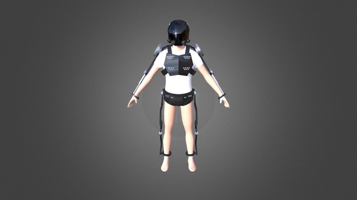 Exo Skeleton - Enforcer 3D Model