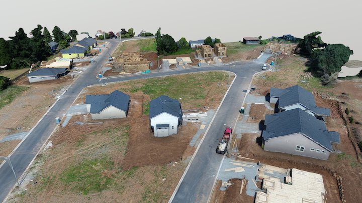 Neighborhood Construction 3D Model