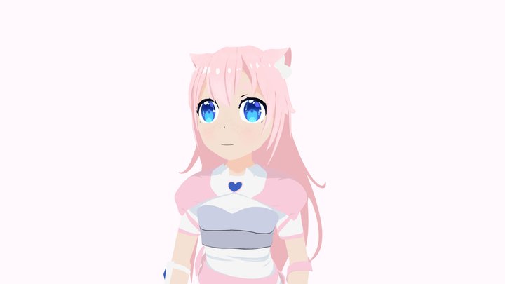 Sofia Butterfly Vtuber - Armor 3D Model