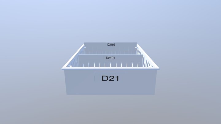 D21 L 4" SCH40 45 3D Model