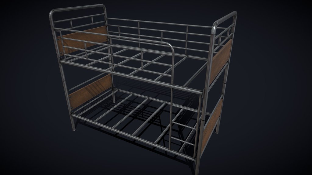 Two-story Metal Bed - 6MB