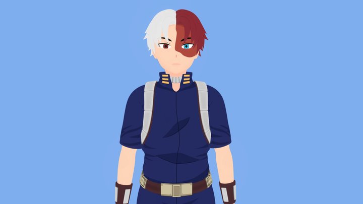 gg75ga Anime 3D Model